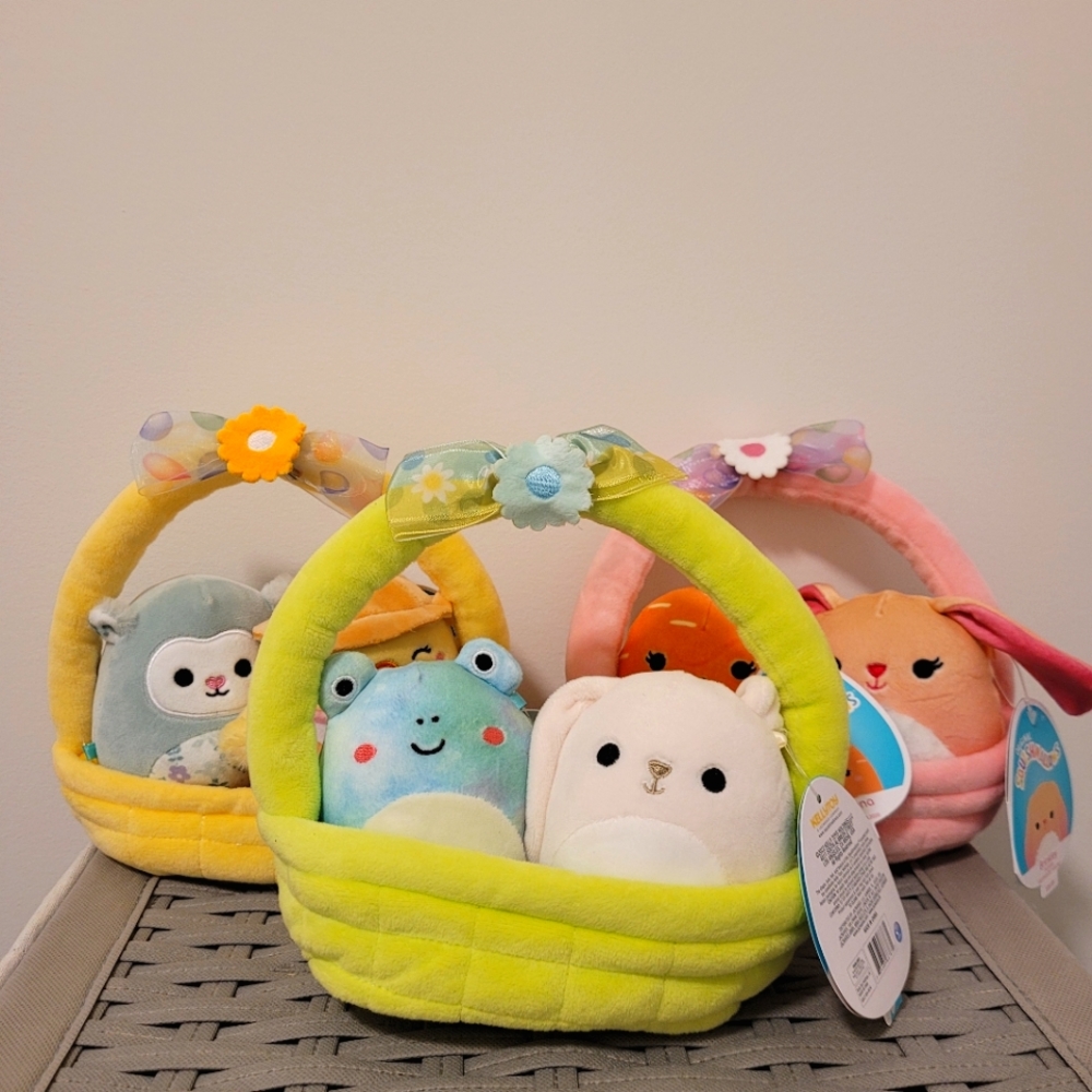 Easter Basket Squishmallow 3 Set